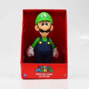Hot Bán 9 phong cách Mario PVC hành động con số Mario koopalin Luigi bowser PVC Hành động Hình Hộp Lớn đóng gói