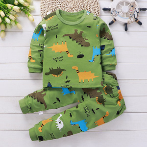 Conjunto de Pijamas de Algodón de Alta Calidad para Niños, 2 Piezas, Ropa de Dormir para Niñas, Ropa de Noche para Niños, Manga Larga, Estampado de Dibujos Animados - Product Image 3
