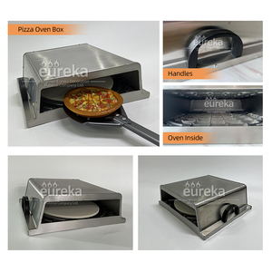 Four à <span class=keywords><strong>pizza</strong></span> extérieur au bois et au <span class=keywords><strong>gaz</strong></span>, accessoire de <span class=keywords><strong>barbecue</strong></span> en acier inoxydable, boîte à <span class=keywords><strong>pizza</strong></span> - Product Image 5