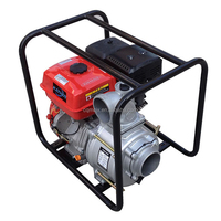 Pompe à eau diesel auto-amorçante pour l'irrigation agricole, 2, 3, 4, 6 pouces, pour eau propre, avec une hauteur de refoulement totale de 26 m