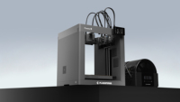 Imprimante 3D Flashforge nouvelle génération, 4 couleurs, haute vitesse 600 mm/s, compatible PLA, volume d'impression 220x220x240 mm, connectivité USB/Wi-Fi