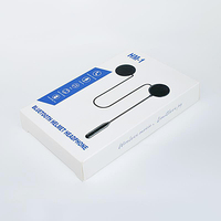 Auriculares Bluetooth para Casco de Motocicleta, Auriculares Bluetooth 5.0 Impermeables para Deportes de Moto, Respuesta Automática, Compatible con Intercomunicador Bluetooth