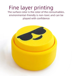 Llavero con Forma de Teclado, Impreso en 3D, Botón Novedoso, Juguete Antiestrés, Divertido y Bonito, Llavero de Plástico con Carita Sonriente, Regalo - Product Image 4