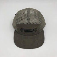 YKH impermeable Snapback logotipo bordado personalizado Running Mesh Camp Caps Nylon alta calidad 5 Panel Hat