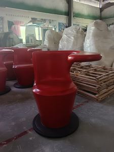 Sillas de Oficina con Tablero de Escritura, Sillas de Plástico y Fibra de Vidrio para Farmacias y Clínicas, para Medir <span class=keywords><strong>la</strong></span> Presión Arterial - Product Image 5