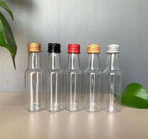50ml bán buôn rỗng nhỏ Vodka Glass Shot chai với nắp nhôm cho rượu rượu rượu - Product Image 1
