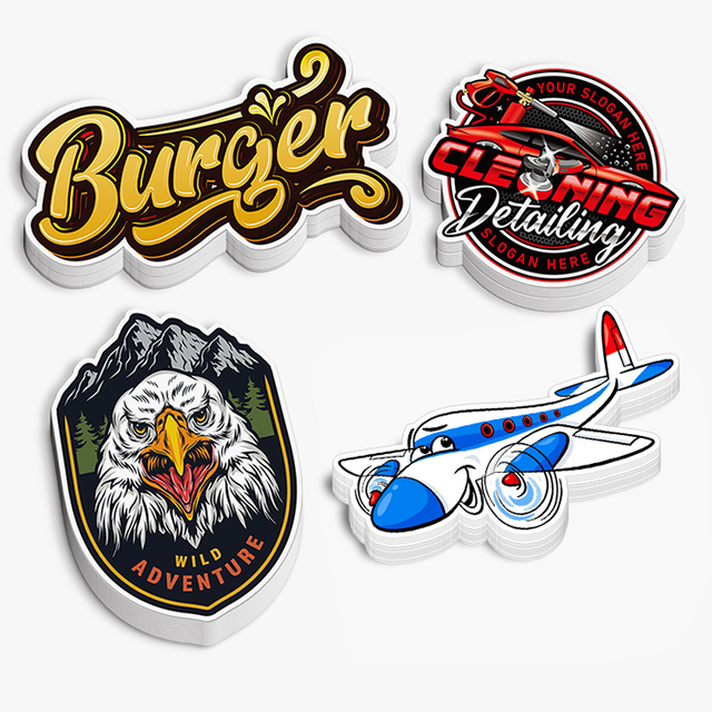 Custom Design Transferable Colorful Decoration Stickers and Car Stickers for Advertising