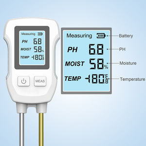 Analyseur de sol 3 en 1, double sonde, écran LCD numérique, humidité <span class=keywords><strong>du</strong></span> sol, pH, thermomètre, jardinage domestique, agriculture professionnelle - Product Image 1