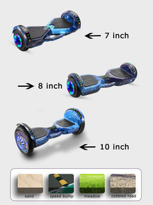Scooter auto-équilibré Hoverboard 350W deux <span class=keywords><strong>roues</strong></span> intelligent auto-équilibrage Scooter électrique haut-parleur de musique au Lithium - Product Image 4