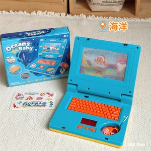 ของเล่นเสริมพัฒนาการเด็ก เครื่องเล่านิทานมีไฟกระพริบ รุ่นภาษาอังกฤษ ดีไซน์การ์ตูนพลาสติกสำหรับเด็ก - Product Image 4