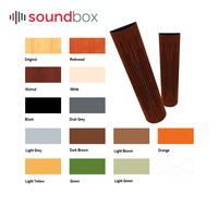 Panneau de diffusion acoustique en bois, diffuseur acoustique bien conçu, panneau mural d'absorption pour le son HIFI et le cinéma maison