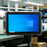 Tableta Robusta para Recaudación de Peajes con Windows/Linux, Huella Dactilar, IP67, MIL-STD-810H, Resistente al Agua, Gorilla Glass, 10.1 Pulgadas, Sistema Completo