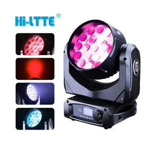 Factory Price 19x15w rgbw 4in1 zoom beam wash led moving head light