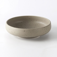 Assiette à sushi ronde en porcelaine sous glaçure, lavable, marque SHENGJING, origine Guangdong, pour restaurant