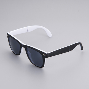 Gafas de Sol de Diseño Compactas y Portátiles Promocionales al por Mayor 2025, Unisex, Plegables de Bolsillo, PC UV400, Morado/Azul/Verde/Negro/Amarillo - Product Image 3
