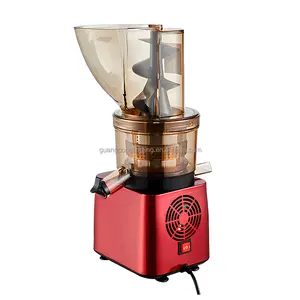 500W PC Plastic Shaft Household Desktop Commercial Masticating 120*150 mm Big Mouth Cold Press Slow Juicer Machine