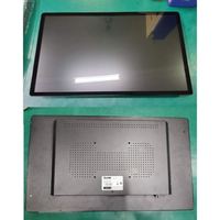 Touchwo Monitor de pantalla táctil digital de 21,5 pulgadas con soporte Interfaz USB Serial DVI capacitiva Montado en la pared