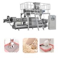 Industrie de la bentonite Mini extrudeuse de tofu Ligne de production de litière pour chat Manioc Machine de traitement Machine de fabrication de litière pour chat Casava