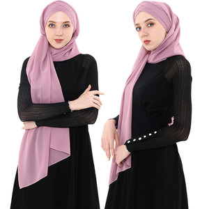 Haute Qualité Foulards Musulmans Perle <span class=keywords><strong>En</strong></span> <span class=keywords><strong>Mousseline</strong></span> <span class=keywords><strong>De</strong></span> <span class=keywords><strong>Soie</strong></span> <span class=keywords><strong>En</strong></span> Gros Étoles Hijab - Product Image 4