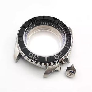 Boîtier de montre 42mm pour NH36/4R Mouvement Saphir Miroir Acier Inoxydable 007 Boîtier Accessoires de montre <span class=keywords><strong>Lunette</strong></span> de montre en céramique - Product Image 5