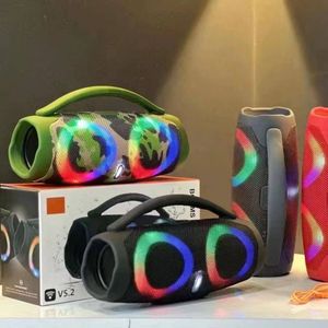 مكبر صوت لاسلكي BOX3-MINI الأكثر مبيعًا، بلاستيكي، مزود بإضاءة RGB ملونة، محمول، للاستخدام الخارجي، مع خاصية التحكم الصوتي، مناسب للمنزل والهدايا، مزود براديو. - Product Image 4