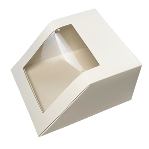 หมวกเบสบอล<span class=keywords><strong>กระดาษ</strong></span>สีดำพับได้พร้อมหน้าต่างพีวีซีใส - Product Image 4