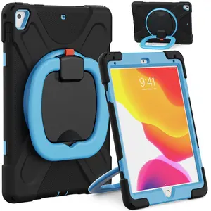 Rotating hook hanger case for 9.7 inch iPad 6th shockproof tablet handle stand armour