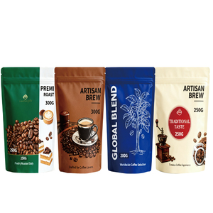 Sacchetti Richiudibili Personalizzati con Chiusura a Caldo, Fondo a Soffietto, Impermeabili in PET, per Conservazione Latte, Stampa di Fabbrica, Sacchetto Nero Opaco per <span class=keywords><strong>Caffè</strong></span> Tostato - Product Image 3