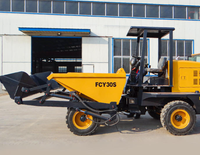Mini camion à benne basculante de marque supérieure chinoise 3Ton FCY30S Dumper à vendre