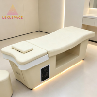 Table de massage moderne pour salon, lit de massage thaïlandais, lit de shampoing, lit de spa pour centre de beauté et salon de coiffure