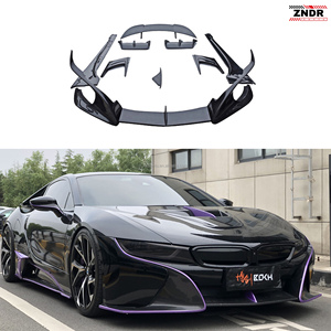 ชุดแต่งคาร์บอนไฟเบอร์ทรงท็อปสไตล์สำหรับ BMW I8 ชุดแต่ง I8 คาร์บอนไฟเบอร์ ลิปหน้า ดิฟฟิวเซอร์ สปอยเลอร์ สเกิร์ตข้าง - Product Image 1