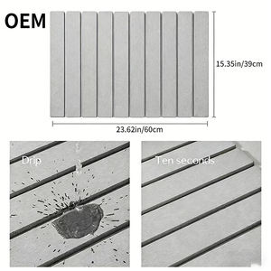 Tapis de cuisine en pierre de diatomite absorbants, antidérapants et à séchage rapide, tapis de séchage de la vaisselle en terre de diatomée personnalisés pour la cuisine - Product Image 3