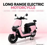 Motocicleta Eléctrica de Carga Rápida y Largo Alcance, Motocicleta Eléctrica para Adultos, Fabricante de Bicicletas Eléctricas, Venta al por Mayor