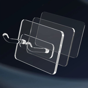 ODM Classic Design Transparent <b>Hook</b> Strong <b>Sticky</b> Double Sided Patch <b>Hook</b> - Product Image 1