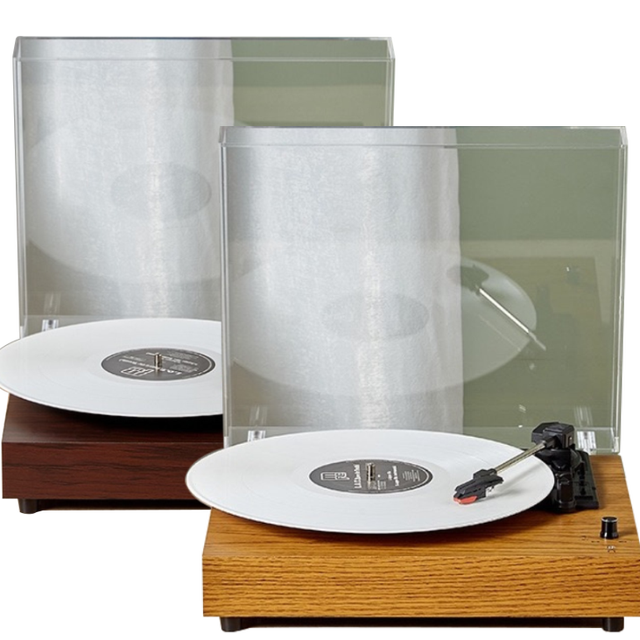 Vinyl Record Player Turntable with Built-in Blue Tooth Receiver & 2 Stereo Speakers