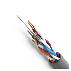 สายเคเบิลอินเทอร์เน็ตคุณภาพดี CCA BC Core สำหรับใช้งานภายนอกอาคาร Cat5e 305 เมตร UTP หุ้ม PVC สำหรับโทรคมนาคม/กล้องวงจรปิด/คอมพิวเตอร์ - Product Image 2