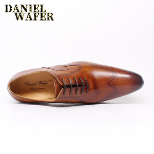 High-quality large-sized <b>breathable</b> <b>men's</b> custom oxford <b>shoes</b>, fashionable cowhide formal business casual <b>shoes</b> <b>for</b> <b>men</b> - Product Image 6