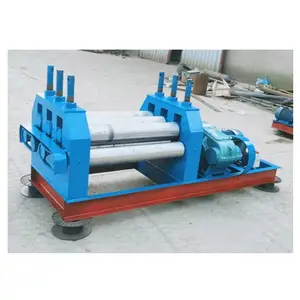 Automatic uncoiler metal sheet opening steel plate straightener coil rewinding roll forming machine decoiler