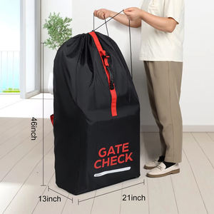 Bolsa de control de puerta extra grande ultraduradera para cochecito individual o doble con bolsa para viajes en <span class=keywords><strong>avión</strong></span> amigable - Product Image 6