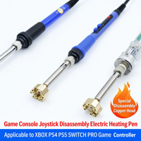 Fer à souder électrique à chauffage rapide 110V standard US pour démontage de joysticks, compatible Xbox, PS4, PS5, Switch Pro+