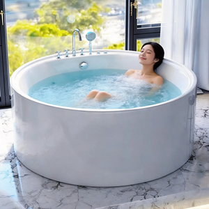 <span class=keywords><strong>Vasca</strong></span> Idromassaggio di Lusso Smart per 2 Persone, Freestanding, Termostatica, con Sterilizzazione all'Ozono, <span class=keywords><strong>in</strong></span> Acrilico, per Villa e Hotel - Product Image 1