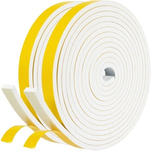 EVA Sealing Foam Tape White 10Mx15mm Self Adhesive Waterproof For Door <b>Window</b> - Product Image 1