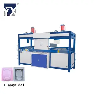 YESHINE advantage price good quality plastic sheet vacuum forming luggage case making machine