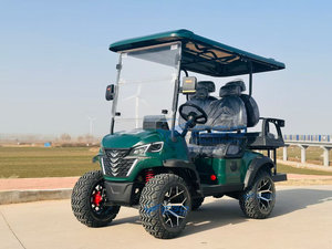 Voiturette de golf électrique robuste 4 places, style Club Car, avec revêtement antirouille et sièges confortables, meilleur prix - Product Image 5