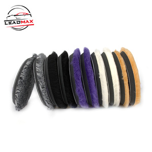 Leadmax 5 "Hành động kép đánh bóng với giấc ngủ ngắn dài 100% cừu len Buffing Pads Hot Bán tím tự động đánh bóng sáp Chiều dài cáp - Product Image 3