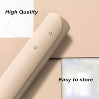 AI'LONG Sets de table rectangulaires modernes en PVC aspect cuir optique beige 41x31cm 1,5mm d'épaisseur lavables imperméables réutilisables