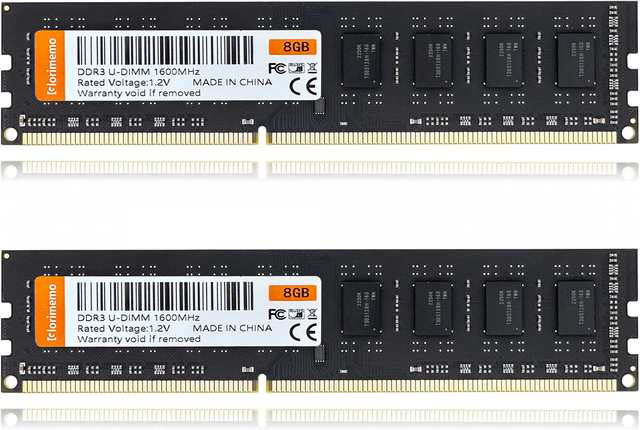 Factory Wholesale 8GB DDR3 1600MHz PC3-12800 Desktop RAM Memory Module for Desktop Computer PC