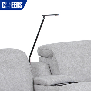 ชุดเฟอร์นิเจอร์ห้องนั่งเล่นผ้าหรูหราปรับแต่งได้ MANWAH CHEERS โซฟาปรับเอนรูปตัว L - Product Image 4