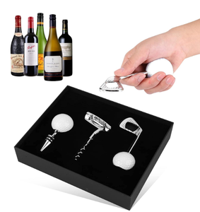 <strong>Golf</strong>-Themed Manual Wine Bottle Opener with Zinc Alloy Handle <strong>Corkscrew</strong> for Weddings Birthdays and Days Wine Gift Set - Product Image 1