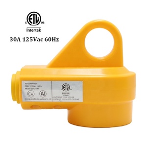NEMA TT-30R US 30 Amp Electric Angle <strong>Plug</strong> &amp; Receptacle with Handle RV Placement Outlet Trailer <strong>Plug</strong> <strong>Extension</strong> <strong>Socket</strong> Type - Product Image 5